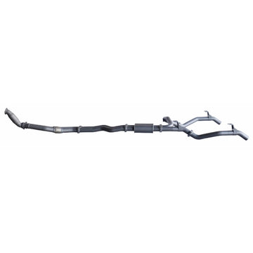 Redback Extreme Duty Twin Exhaust for Toyota Landcruiser 79 Series Double Cab (10/2012 - 10/2016) - Brixton 4x4 - Buy Online Now!